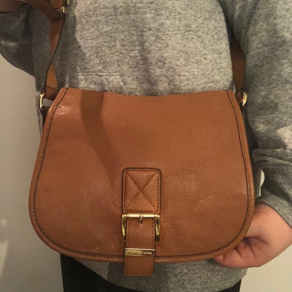 MICHAEL Michael Kors Handbags - Tan Michael Kors cross-body bag